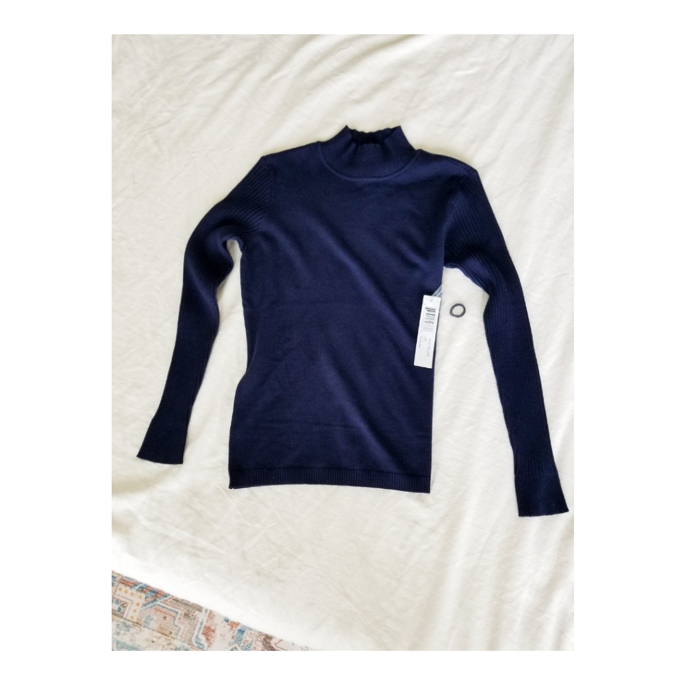 TRIBAL mock neck sweater